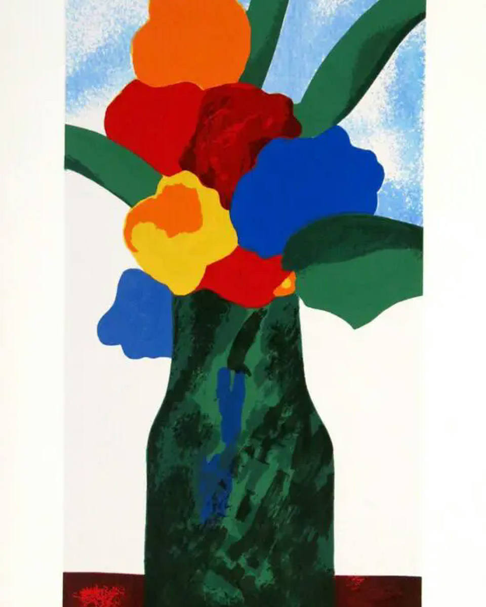 Aldemir Martins - Vaso de flores