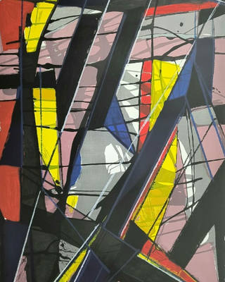 Emanoel Araújo - Composição II- serigrafia