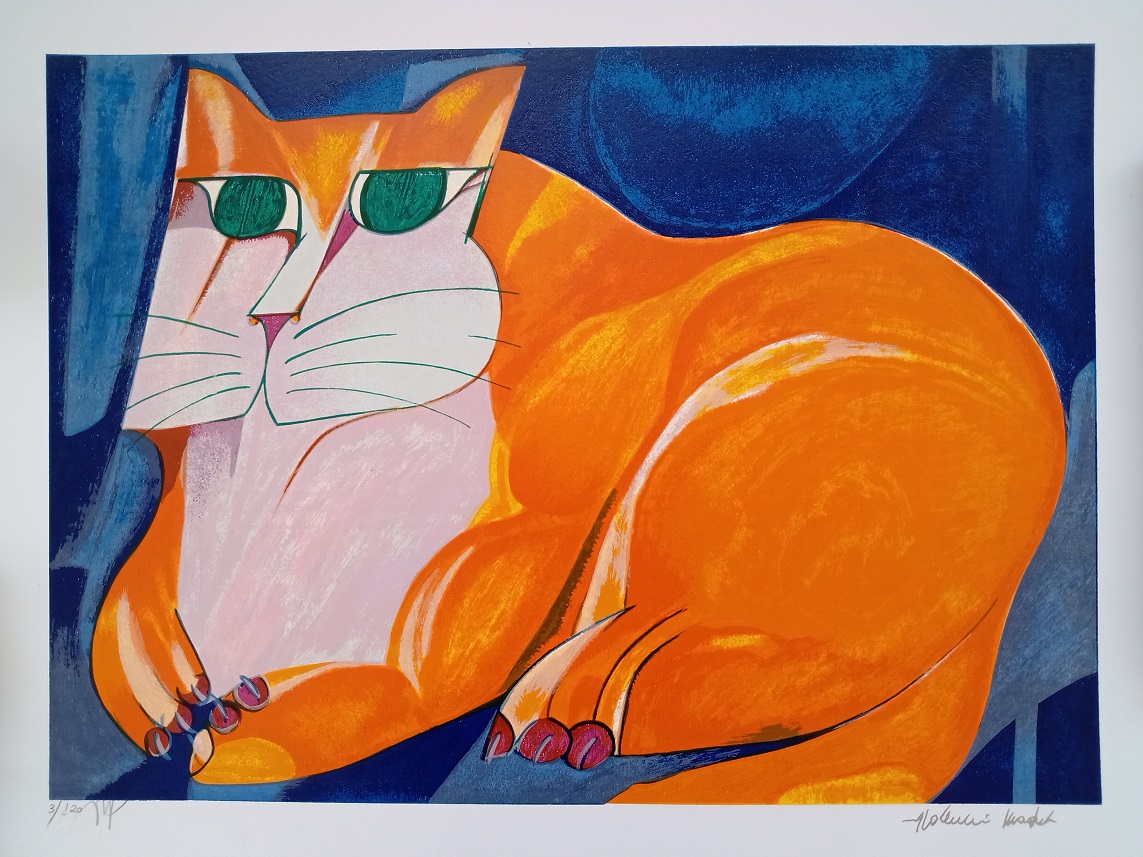 Aldemir Martins - Gato Amarelo
