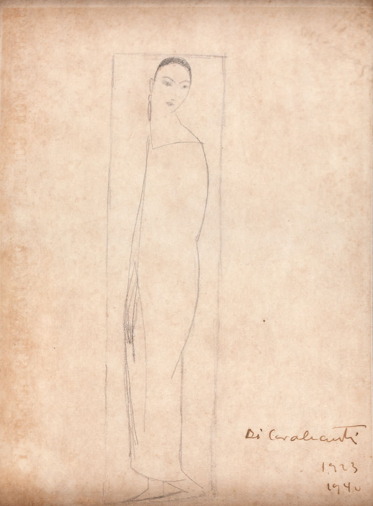 Emiliano di Cavalcanti - Figura Feminina