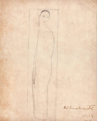 Emiliano di Cavalcanti - Figura Feminina