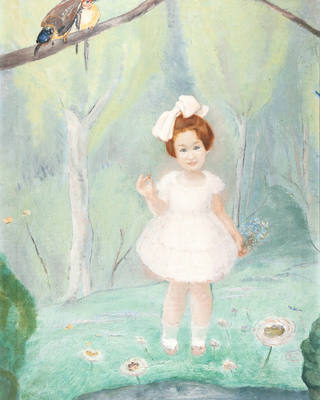 Alfredo Volpi - Menina
