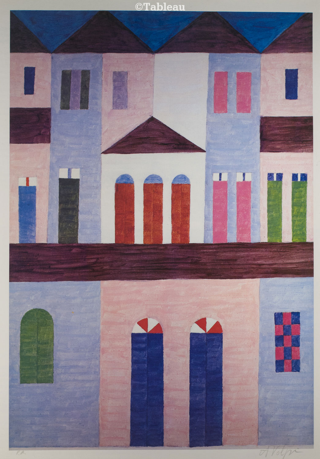Alfredo Volpi - Fachada