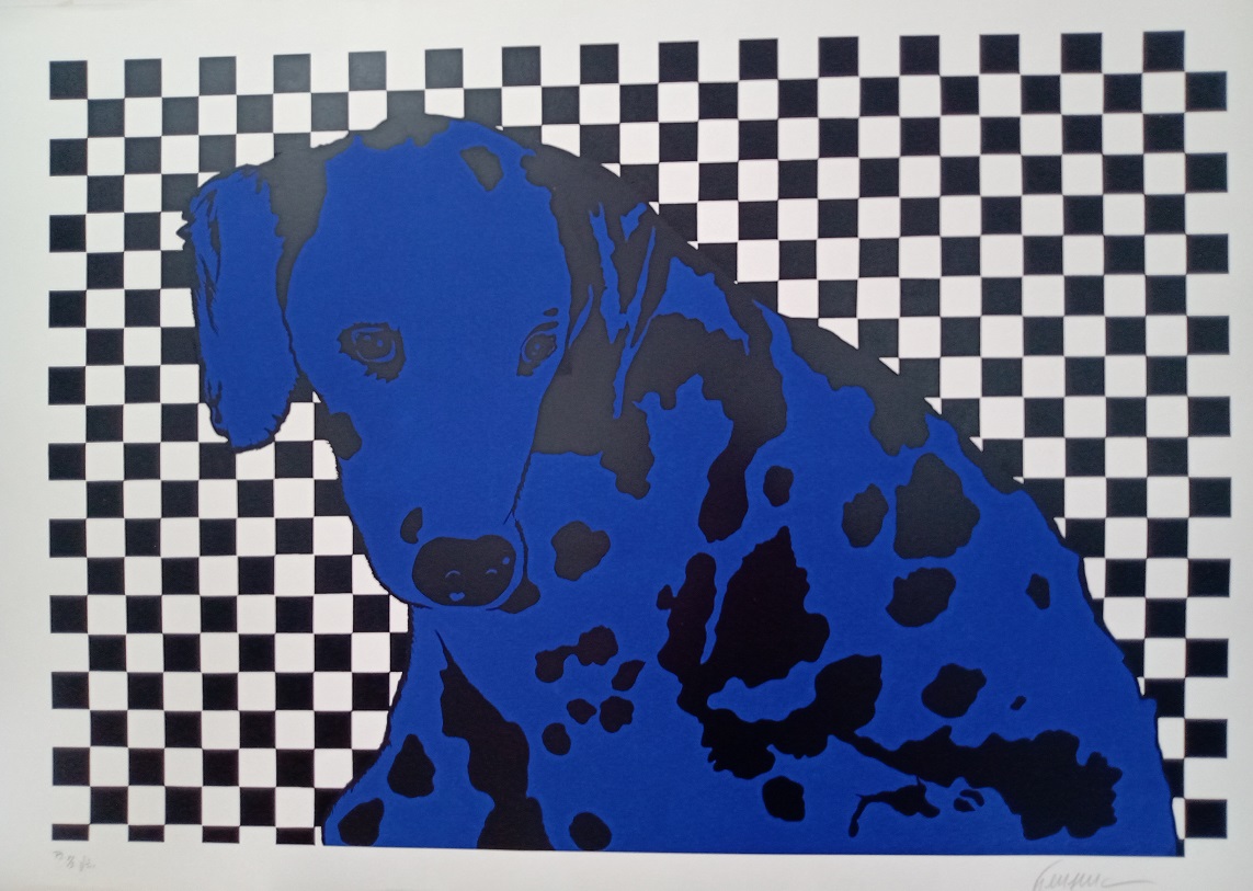Cachorro Azul
