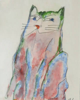 Aldemir Martins - Gato