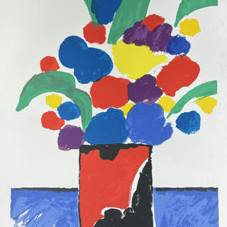 Aldemir Martins - Jarro com flores