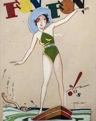 J. Carlos - Capa - Revista Fonfon - Sos