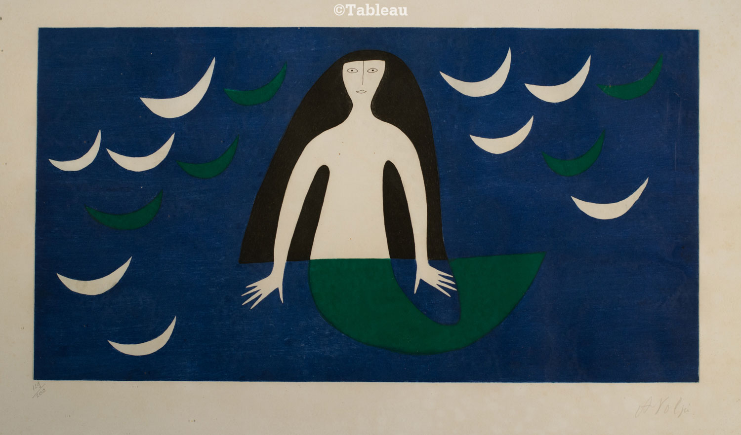 Alfredo Volpi - Sereia