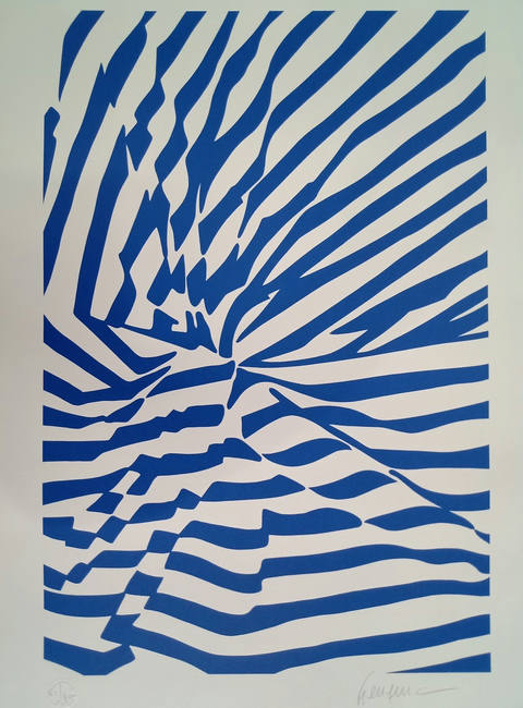 Tecido Azul
