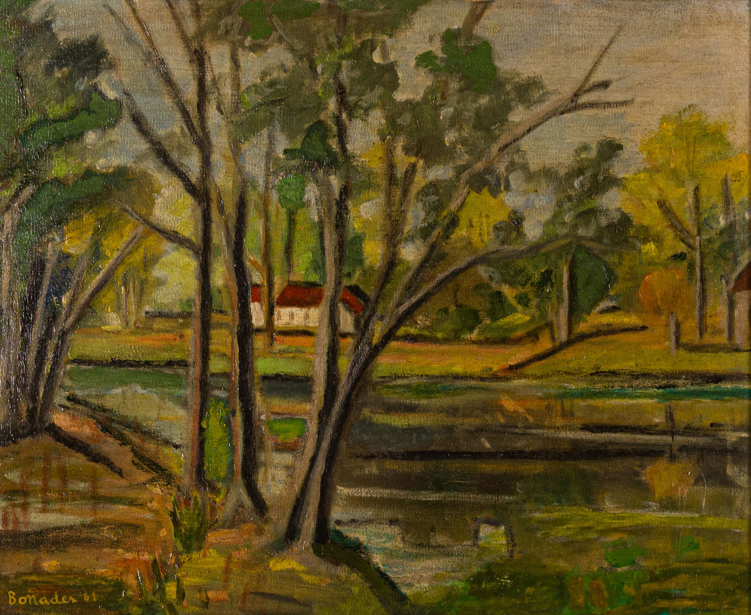 Aldo Bonadei - Paisagem