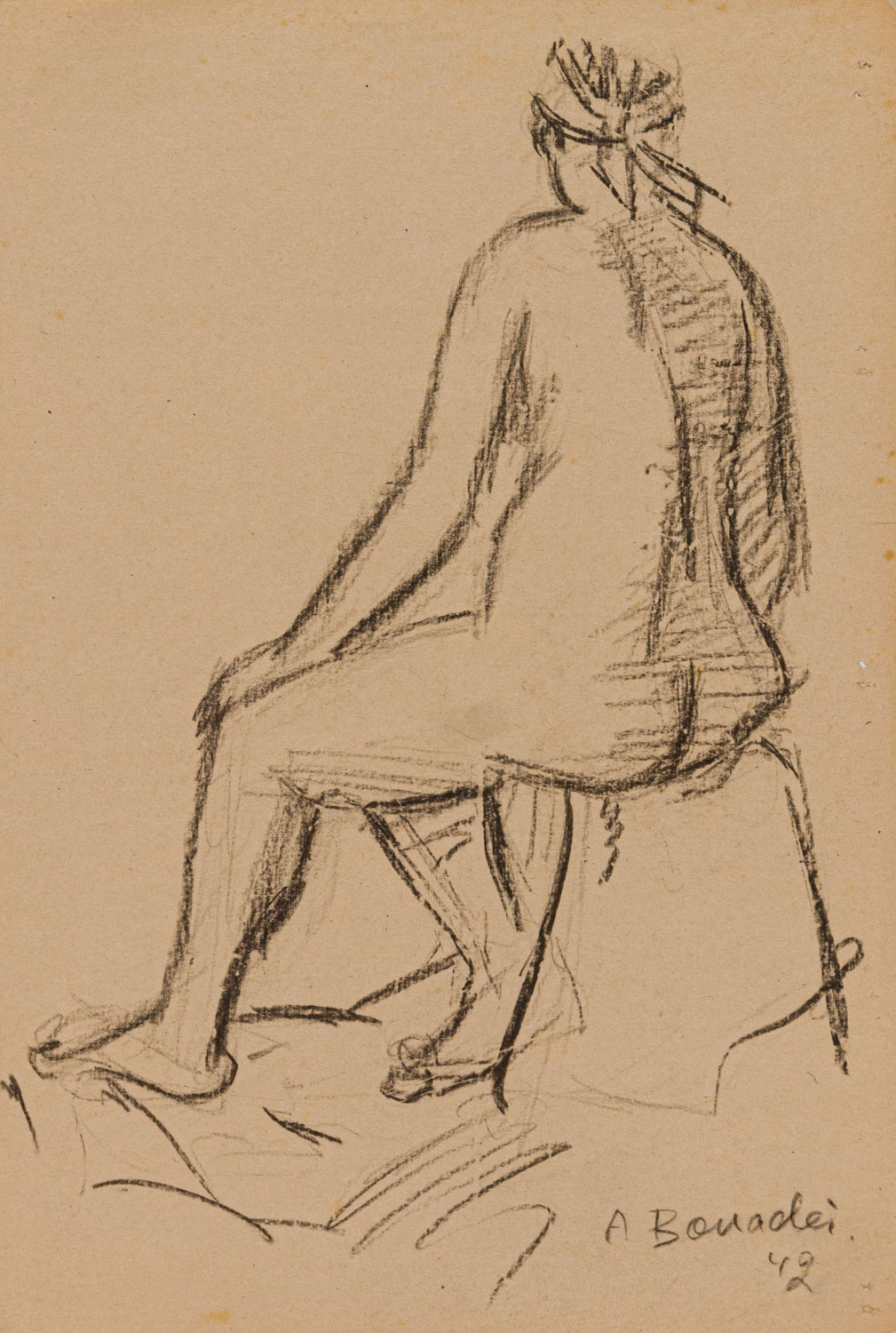 Aldo Bonadei - Estudo