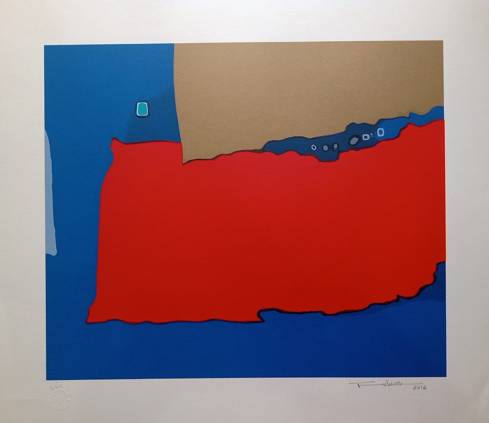 Kenji Fukuda - Abstrato Dourado