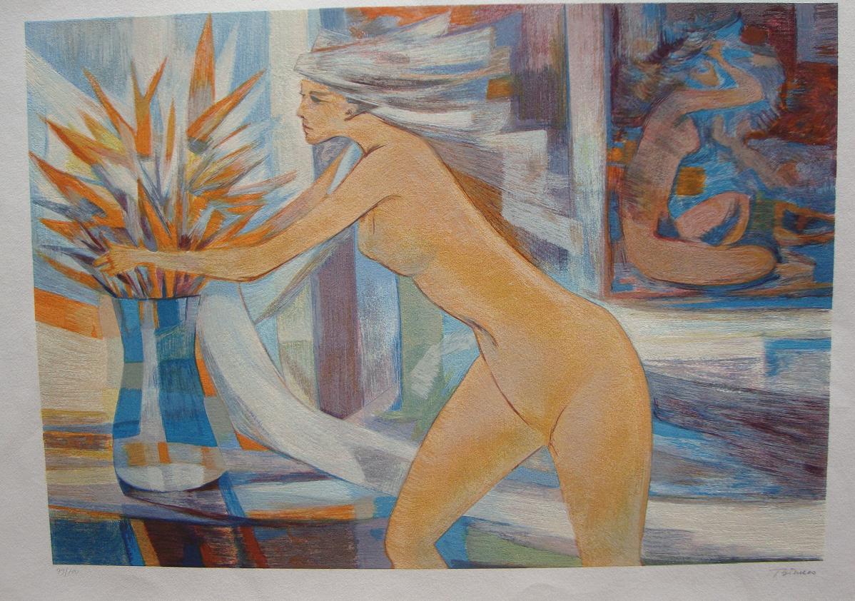 Enrico Bianco - Mulher e vaso