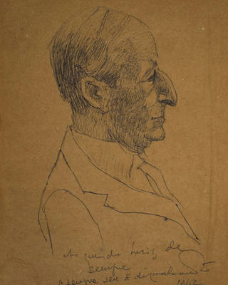 Emiliano di Cavalcanti - Retrato de Luiz Peixoto