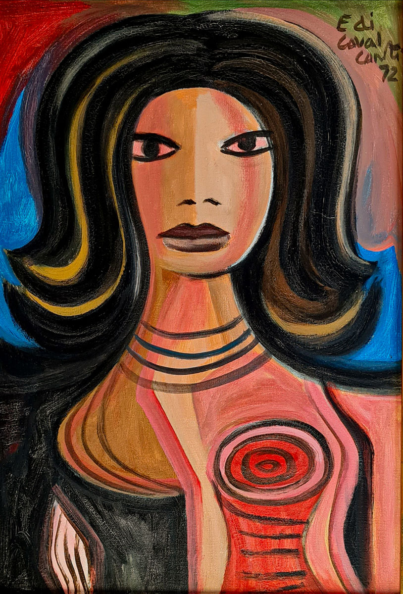Emiliano di Cavalcanti - Retrato de Ivette