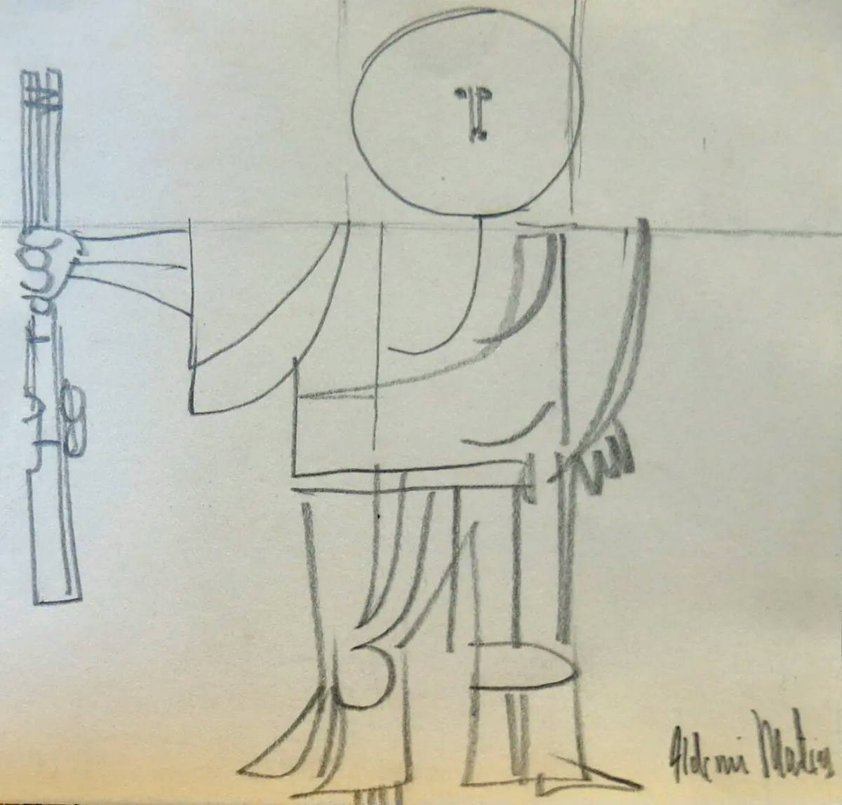 Figura com Arma