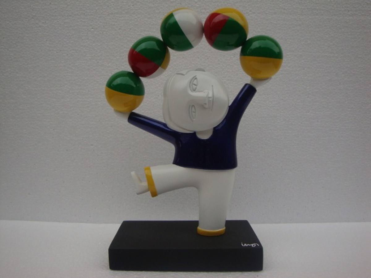 Equilibrista azul
