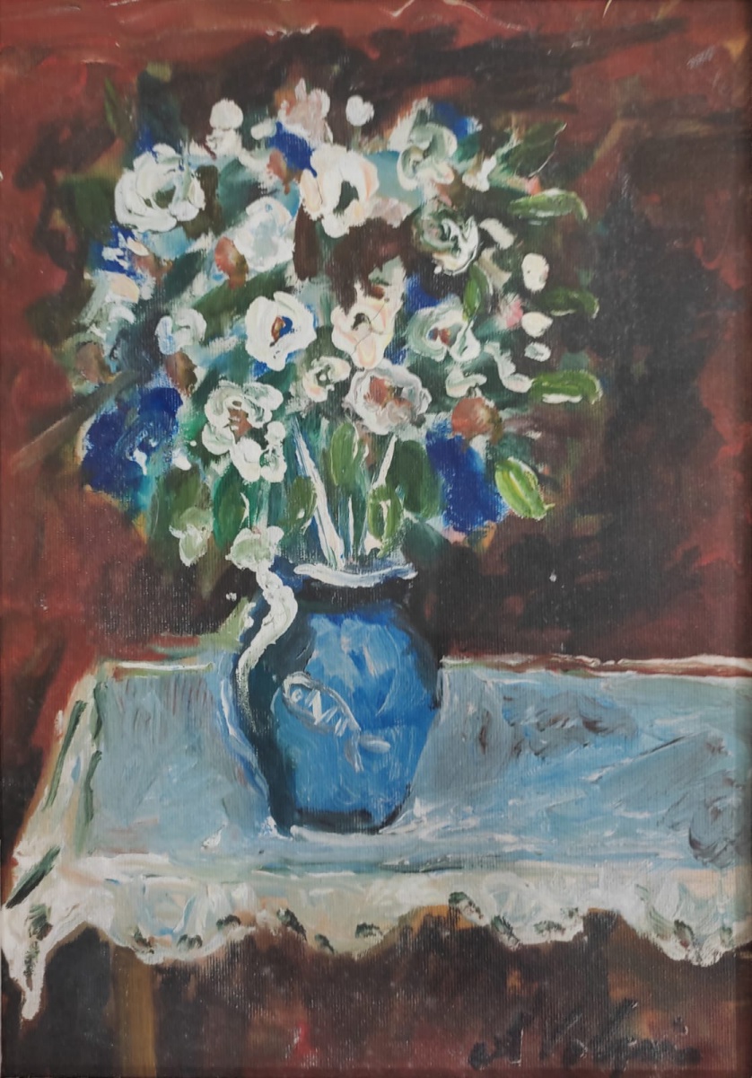 Alfredo Volpi - Vaso de Flor