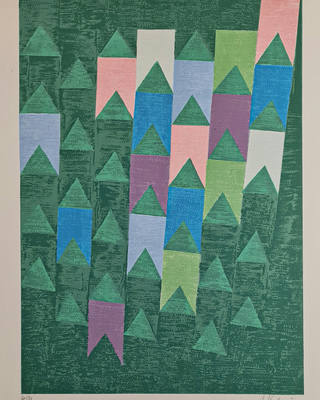 Alfredo Volpi - Bandeirinhas