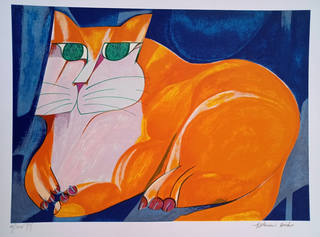 Aldemir Martins - Gato Amarelo