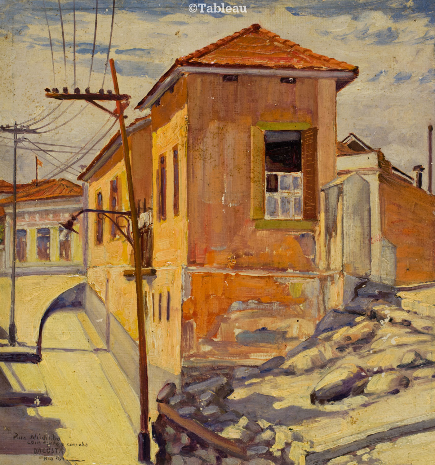 Milton Dacosta - Vista de Santa Tereza