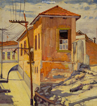 Milton Dacosta - Vista de Santa Tereza