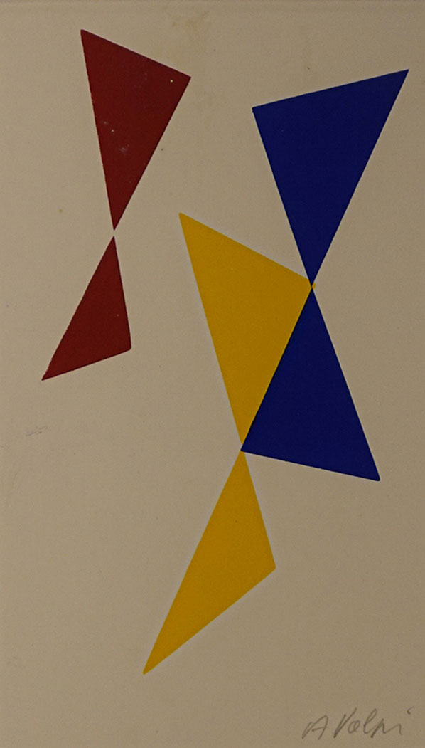 Alfredo Volpi - Triângulos