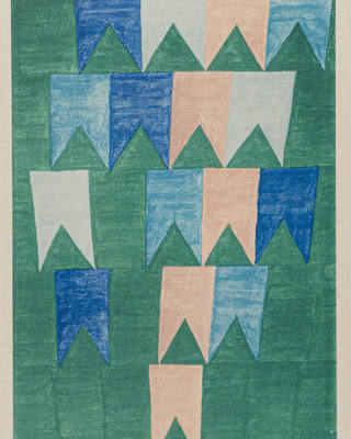 Alfredo Volpi - Bandeirinhas
