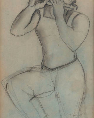 Candido Portinari - Flautista