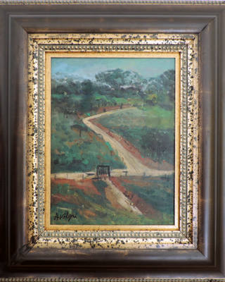 Alfredo Volpi - Paisagem Rural