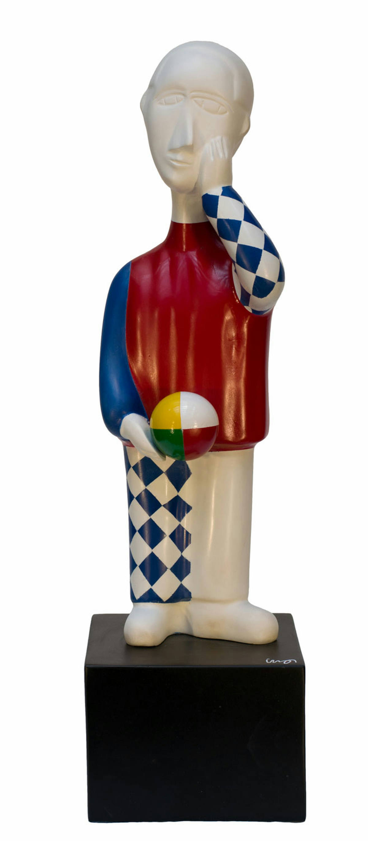 Arlequim com bola