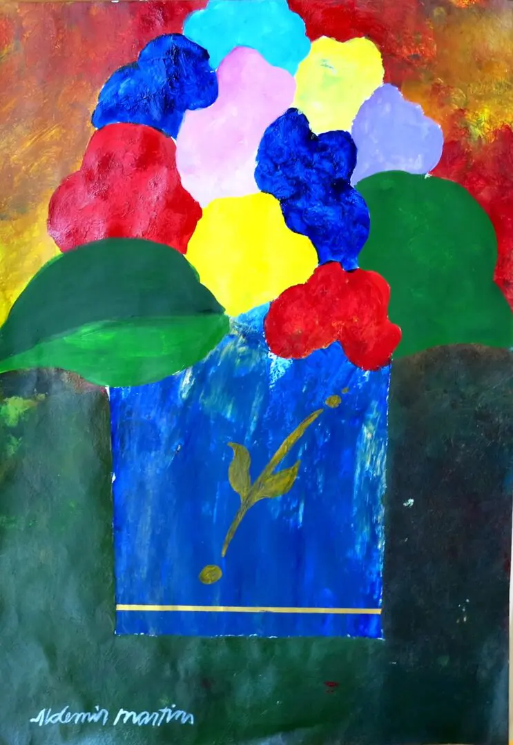 Aldemir Martins - Vaso de Flores