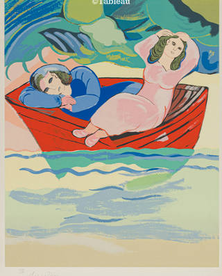 Cícero Dias - Mulheres no barco