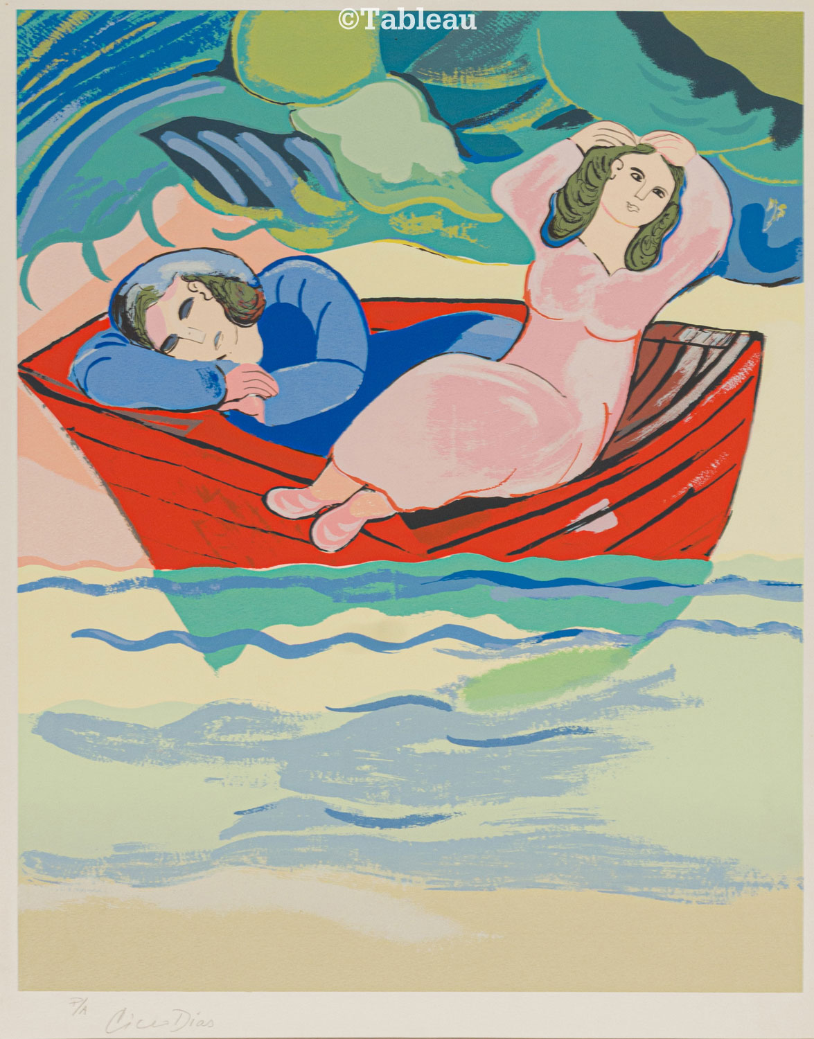 Mulheres no barco