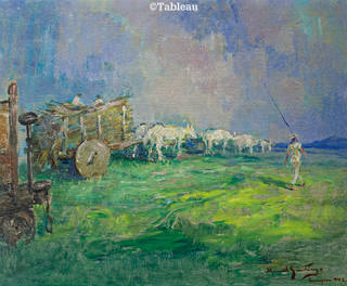 Manoel Santiago - Carro de bois