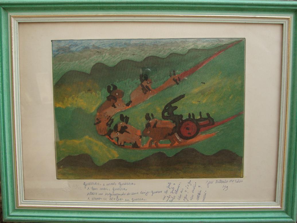 José Antônio da Silva - Carroça com bois