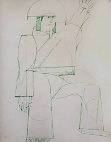 Aldemir Martins - Cangaceiro - Déc 70