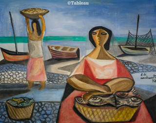 Emiliano di Cavalcanti - Vendedoras de peixes