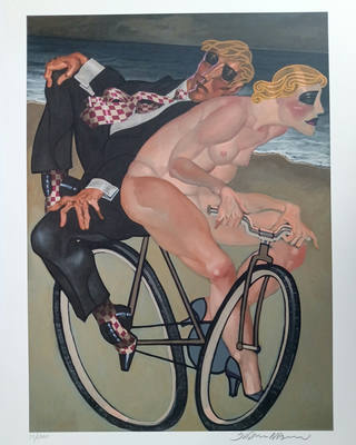 Juarez Machado - Casal na bicicleta