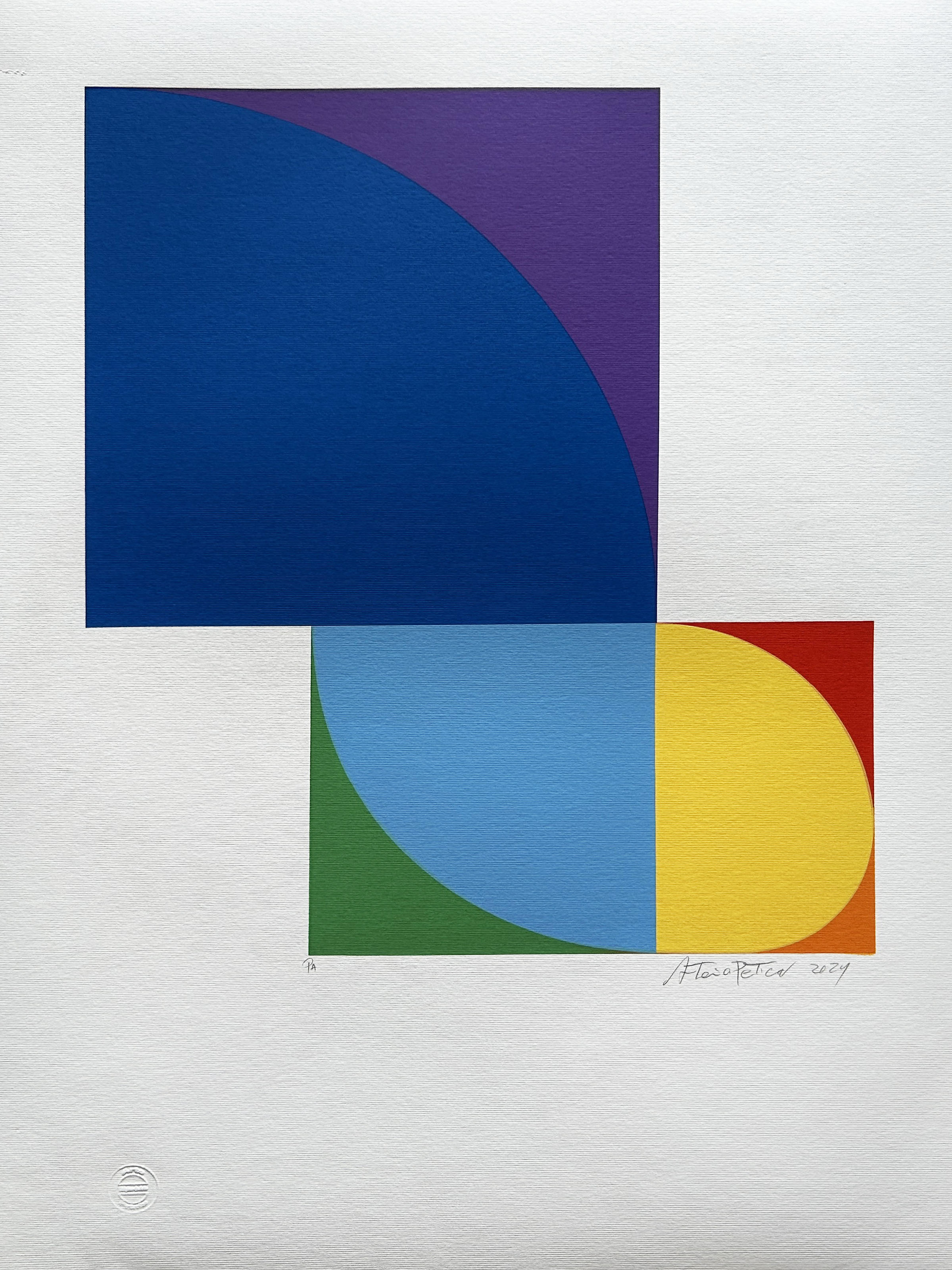 Antonio Peticov - Geometricas & Cromaticas XIII