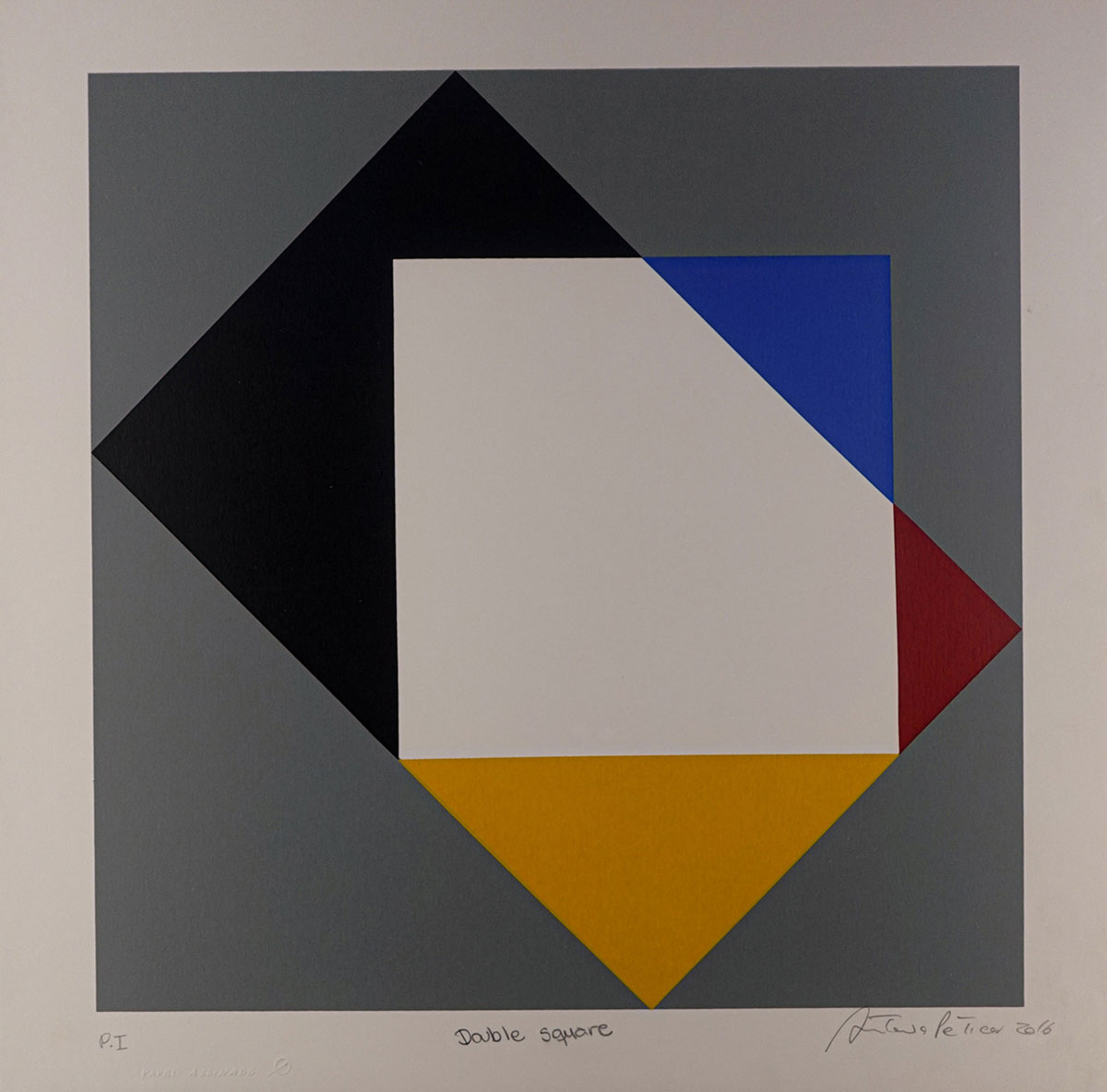Antonio Peticov - Double square