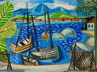 Emiliano di Cavalcanti - Marinha - Paquetá