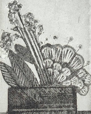 Aldemir Martins - Vaso de flores