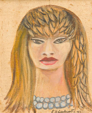 Emiliano di Cavalcanti - Retrato de Ivette