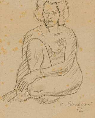 Aldo Bonadei - Estudo