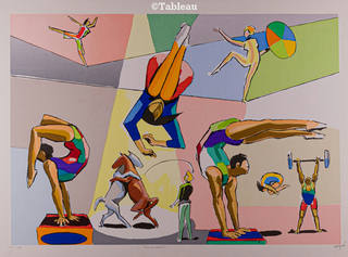 Carybé - Os acrobatas
