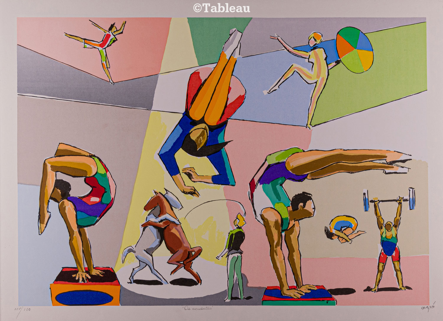 Os acrobatas