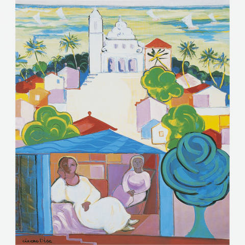 Mulheres na Varanda e o Convento de São Francisco - Olinda - Pe