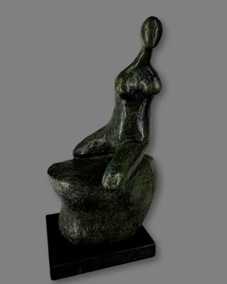 Carybé - Mulher sentada
