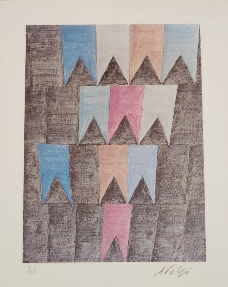 Alfredo Volpi - Bandeirinhas 6/250